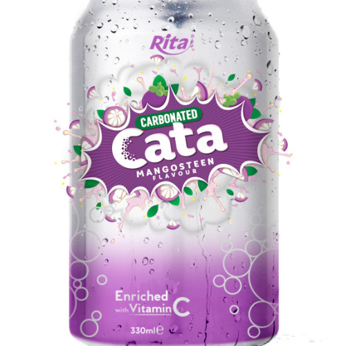 Carbonated Natural Mangosteen Flavor Drink